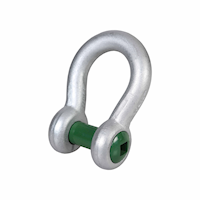 G-4169 Green Pin Bow Shackles Product Render 1